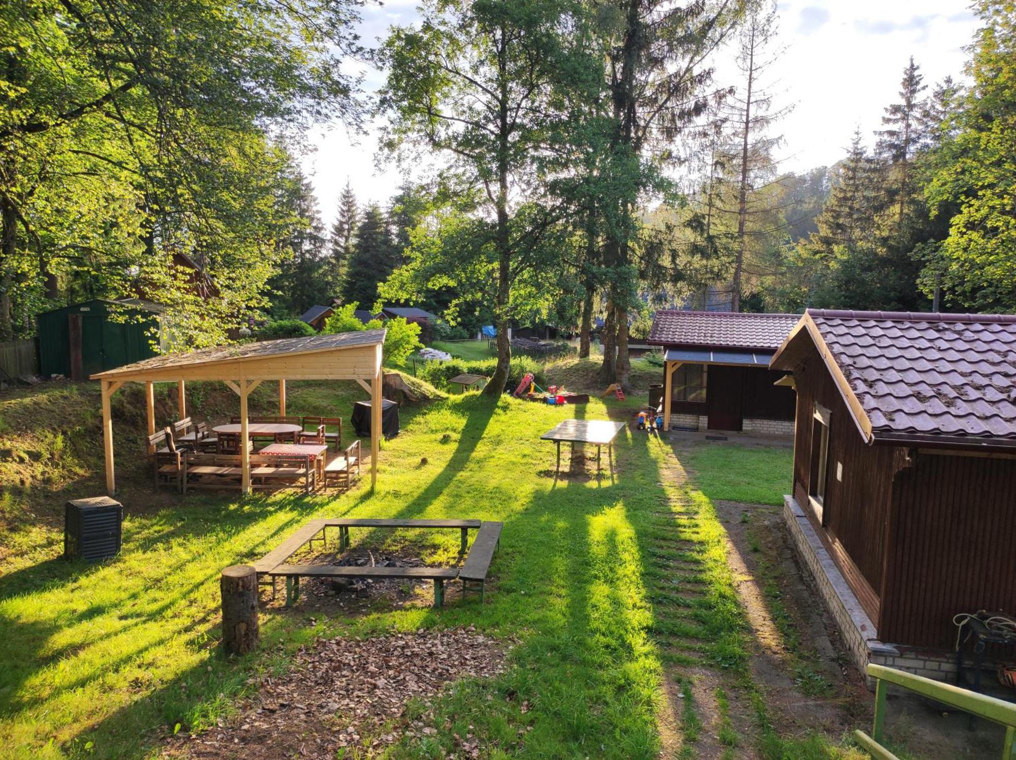 Lesní chaty Hogo Fogo Kytlice Exterior foto